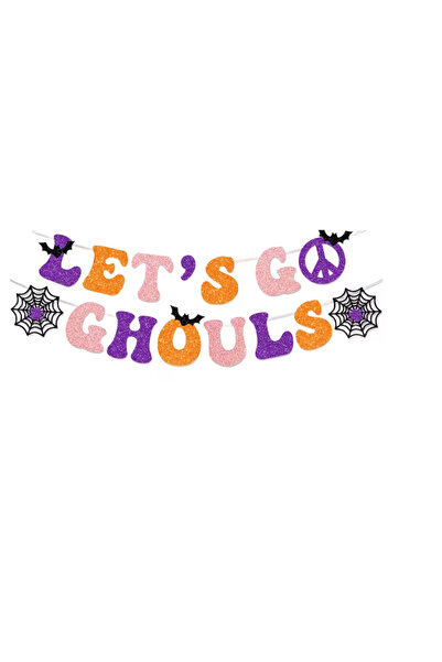 OEM Banner pentru Halloween, lungime totala 3 m, hartie, multicolor