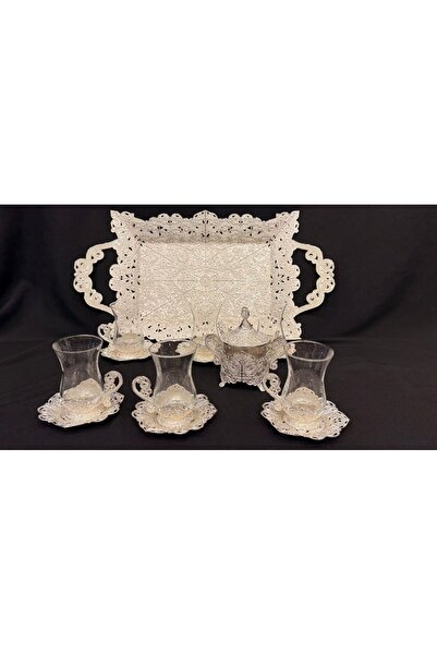 MASA Set of 6 cups with 6 cups saucers and a luxurious tray