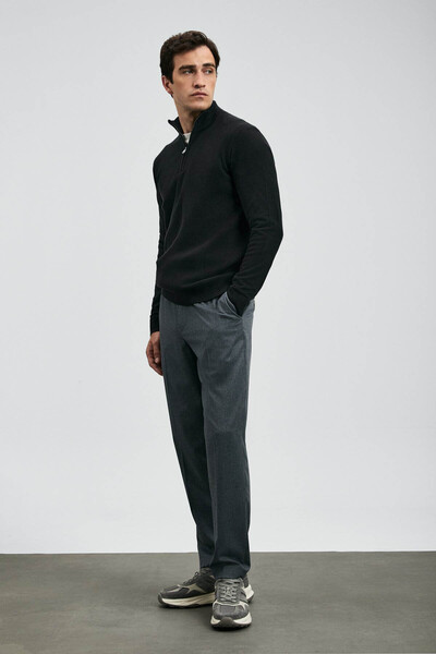 Lufian Robin Black Men's Sweater 112090164