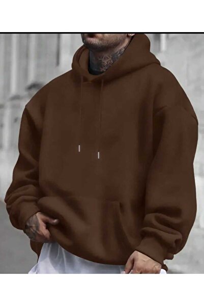 ORVIO Group Men's Hooded Teddy Bear Printed - Tracksuit Set