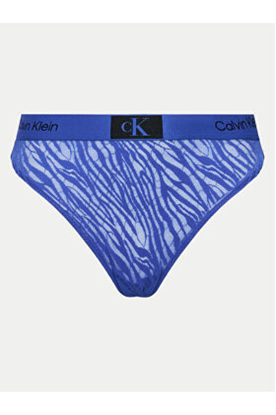 Calvin Klein Γυναικεία Κλασικά Σλιπ Εσώρουχα 000QF7379E Μπλε