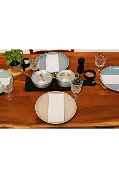 Mank Șervețele de masă festive Gama Spanlin Bio (100%) XL - 48 x 40 cm / plia...