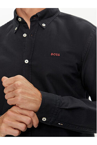 BOSS Men's Shirt 50521996 Blue