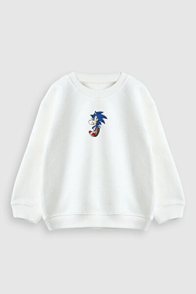 MARKOLL 1-5 Yaş Baskılı Oversize Çocuk Sweatshirt