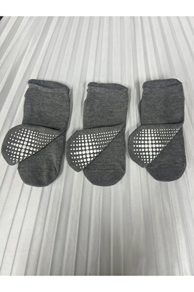 erceys Унисекс неплъзгащи къси чорапи, 3 чифта, с абстрактен принт