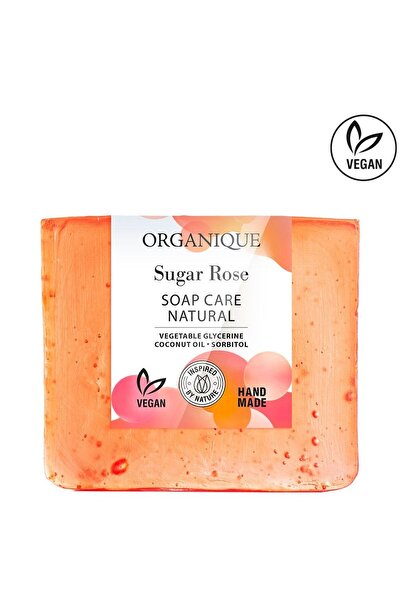 Organique Cosmetics Soap, vegan Sugar Rose, Organique Cosmetics, 100 g