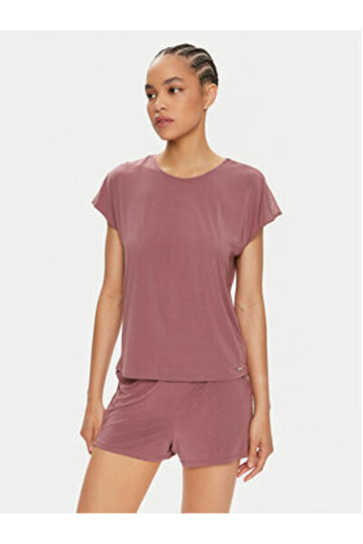 Calvin Klein Γυναικεία Πυτζάμα Τοπ 000QS7157E Ροζ