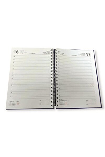 Lizy 2026 Спирално подвързан ежедневник 17x24 cm МОДЕЛ-3