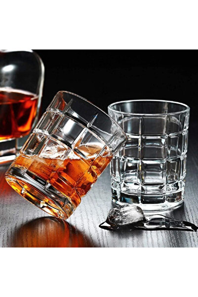 Bohemia Set of 6 Crystal Whiskey Glasses 320 ml - Timesquare Collection