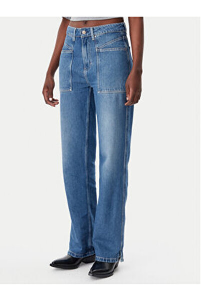 BOSS Blugi pentru femei 50529919 albaștri