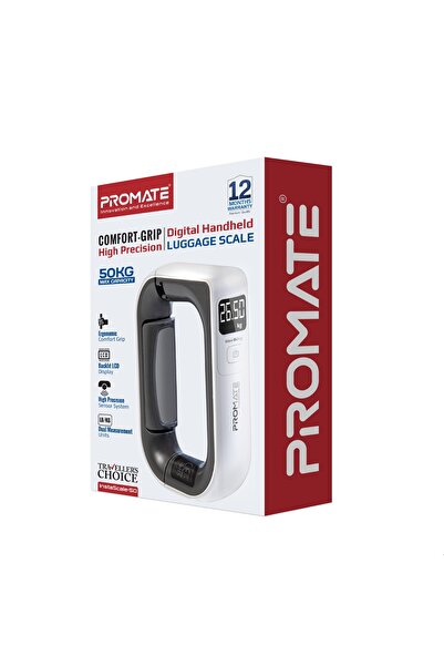 Promate Travel Mate Portable Luggage ScaleDigital Display