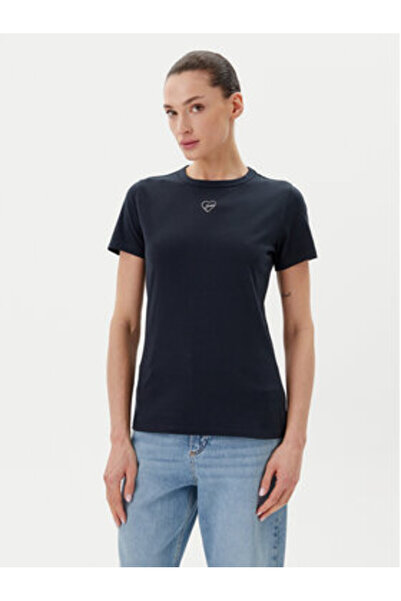 BOSS Tricou damă 50540260 albastru