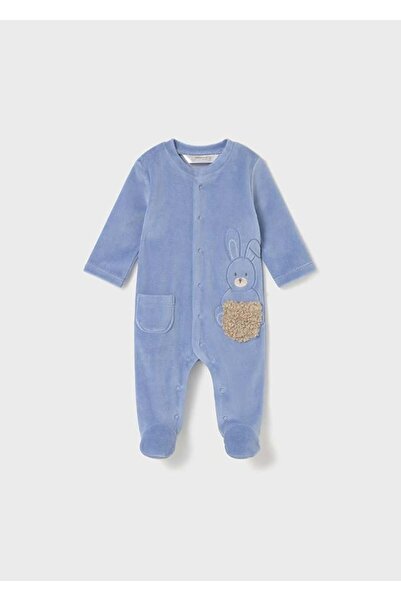 MAYORAL Kadife Erkek Bebek Tulum 2719 0/18 Ay