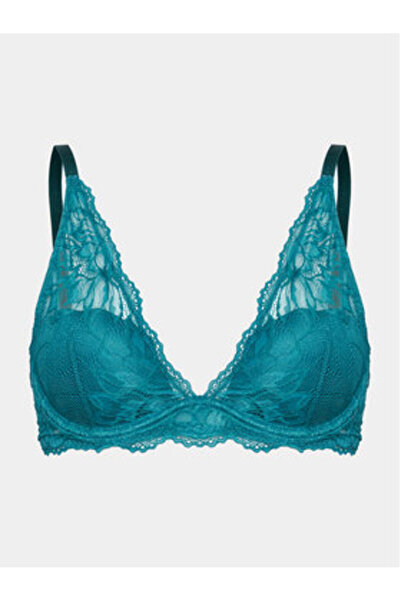 Calvin Klein Γυναικείο σουτιέν με μπανέλα 000QF6396E Πράσινο