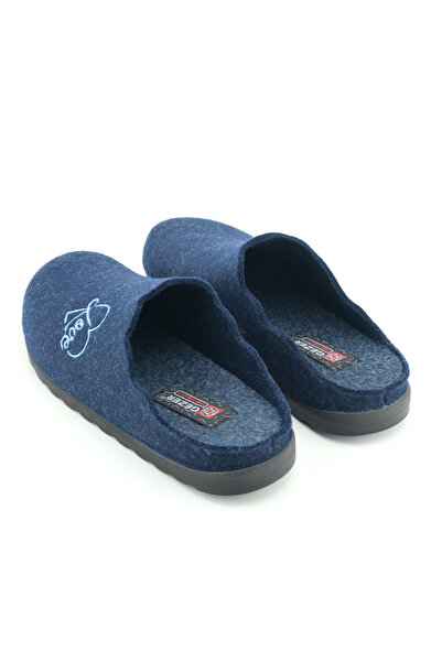 GEZER Women's Winter Embroidered Heart Design Comfortable Sole Home Garden Slippers