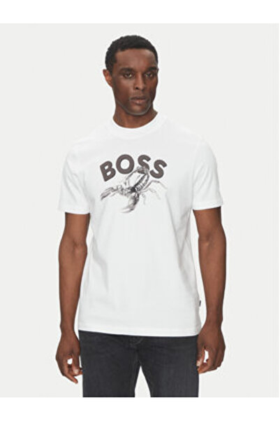 BOSS Men's T-Shirt 50539196 White