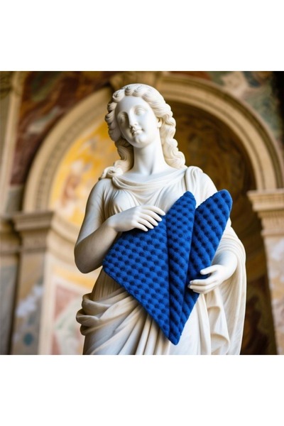 Exve Exclusive Чорний сак Синній картатий бавовняний аксесуар для кишені Нагрудний хустинка