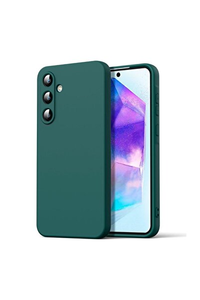 Samsung Carcasă pentru Galaxy A35 din silicon catifelat cu protecție pentru c...