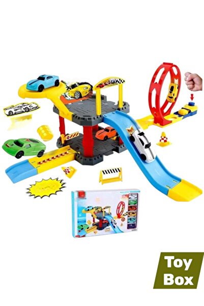 Toybox Car Adventure Toys, Toy Race Car Track Play Set Kids Race Track Toys