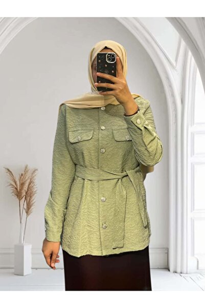 mahira collection Jachetă cu nasturi din piatră Mahira