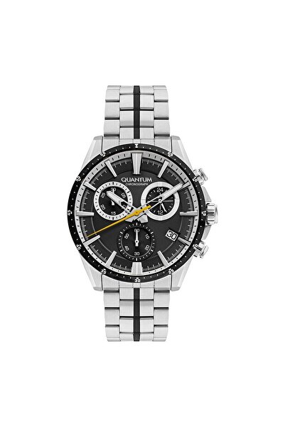 Quantum Pwg1108N.350 Men's Wristwatch |   45mm, 10 Atm, Stainless Steel, Chronograph