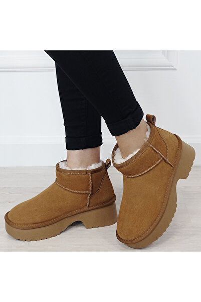 SOFILINE Ghete camel din piele naturală W5878 114