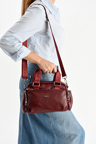 MEGA ÇANTA Geantă de mână/crossbody din piele Lisbon pentru femei