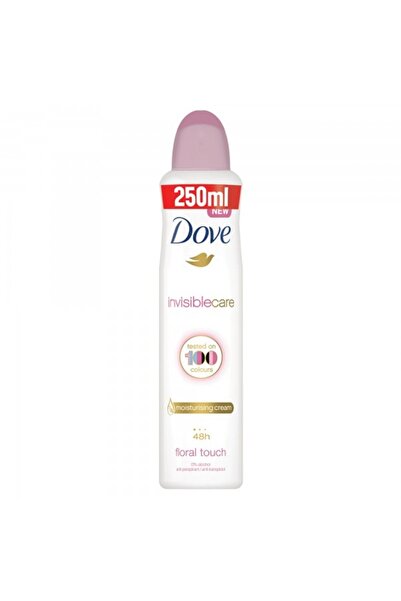 Dove Invisiblecare floral touch - Deodorant antiperspirant dama, 48 h, 250 ml