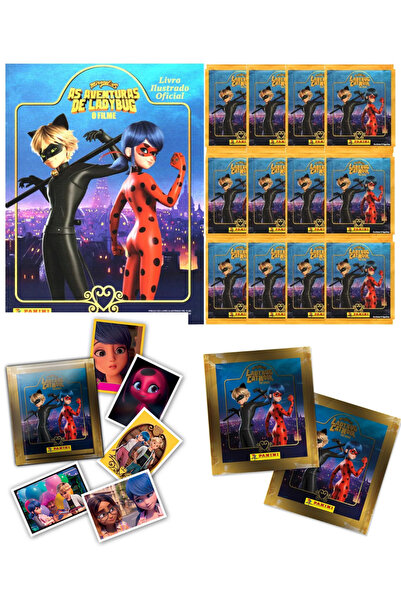 Next Plus ألبوم ملصقات بانيني المعجزةية للعثرة الزرقاء المرخصة + 20 حزمة (100...