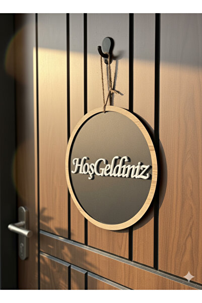 Pey Aksesuar στολίδι πόρτας Καλώς ήρθατε μοντέρνο