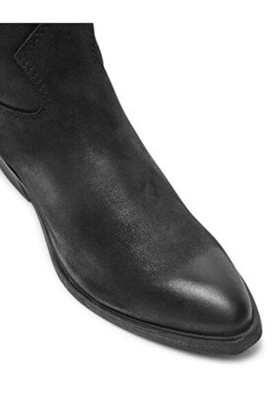 Tamaris γυναικείες καουμπόικες μπότες 1-25706-43 μαύρες