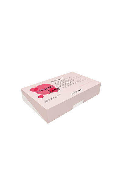 Inebrya لاصقات الطاقة بنكهة الآيس كريم 70 قطعة |   شريط العناية المقوي لمكافح...