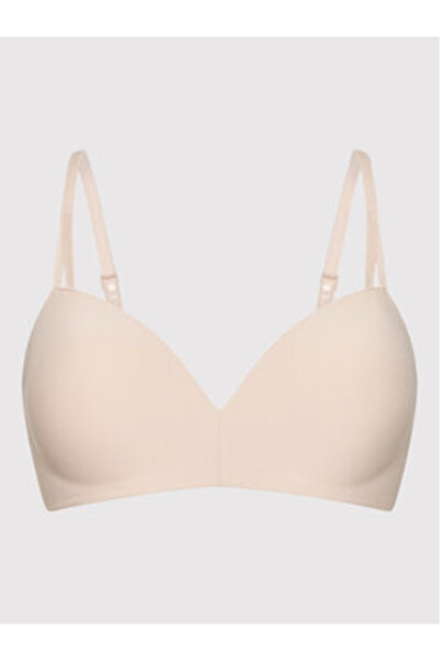 Calvin Klein Γυναικείο σουτιέν χωρίς μπανέλα 000QF6017E μπεζ