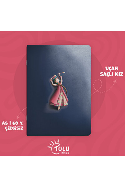 Uçan Saçlı Kız Not Defteri