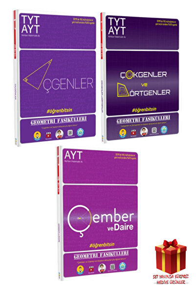Tonguç Yayınları Tonguç TYT-AYT Üçgenler - Çokgenler ve Dörtgenler - Çember v...