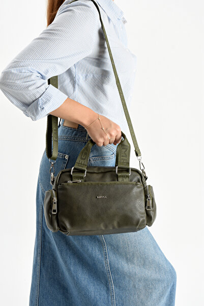 Çanta Trend Geantă de mână/crossbody pentru femei MEGA POLO Lisbon din piele