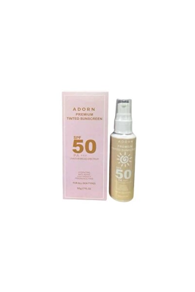 ADORN tinted suncreen all skin types facial skincare