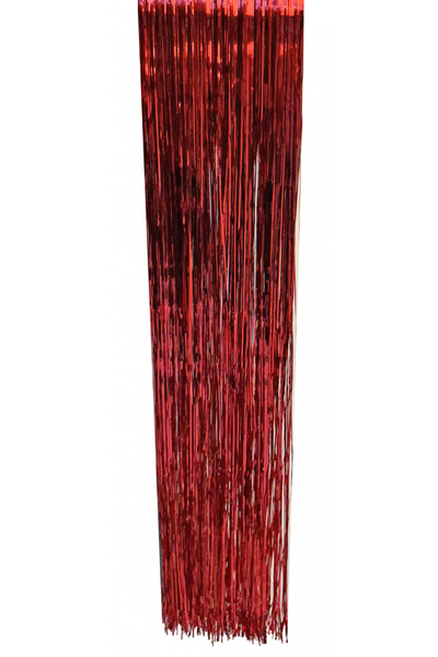 BraziPremium Set de 6 folii decorative cu franjuri pentru brad de Crăciun, 14...