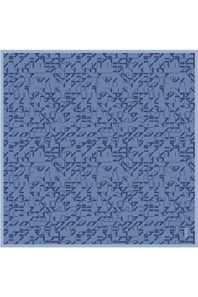 Aker Geometrik Desen 2025/2026 Saf İpek Sura Eşarp