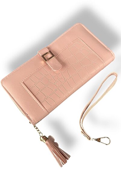 TAKIŞTIR Light Pink Color Leather Women's Wallet