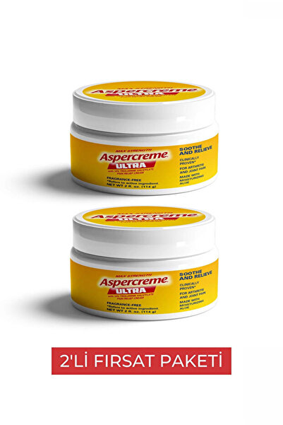 Aspercreme Ultra Kas Eklem Iskelet Bel Artrit Ve Masaj Kremi X 2 Ad
