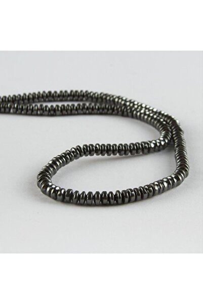 TakÇalıştır Hematite stone grommet tiny 4 mm
