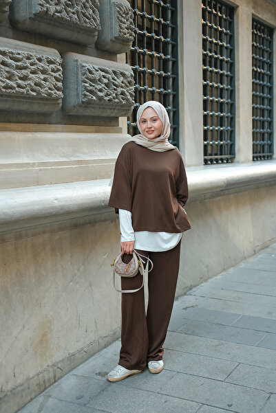 LOCCO Γυναικείο Εσώρουχο Τριπλό Σετ Καφέ