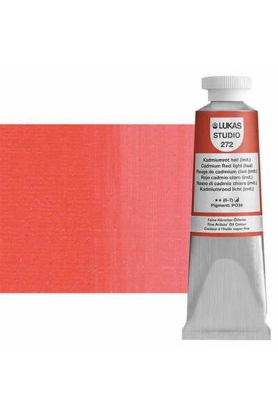 Lukas LUK STUDIO OIL 37ML CADMIUM RED LIGHT HUE