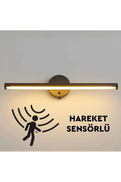Nobbystar Sök-Tak Sensörlü Günışığı Yapışkanlı Pilli Led Aplik 38cm