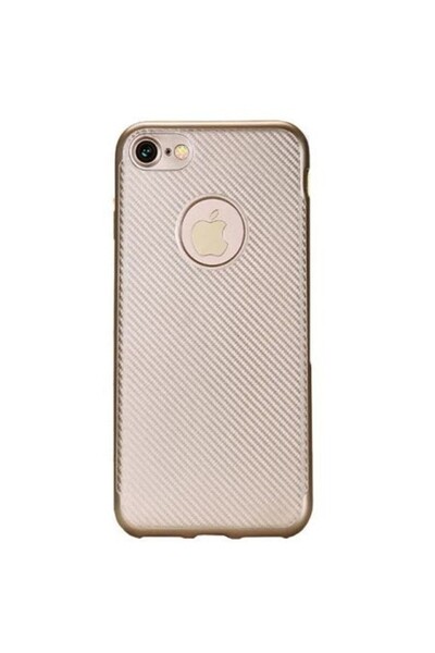 Flippy Θήκη Apple iPhone 7 i-Zore από ανθρακονήματα σε χρυσό χρώμα