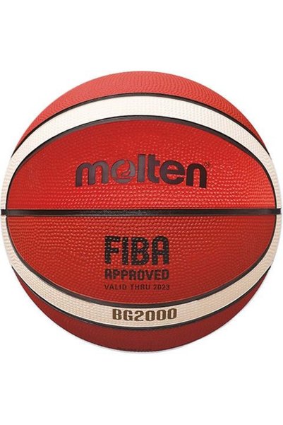 MOLTEN Minge de baschet B5G2000, aprobată FIBA, cauciuc, mărimea 5 (noua GR5)