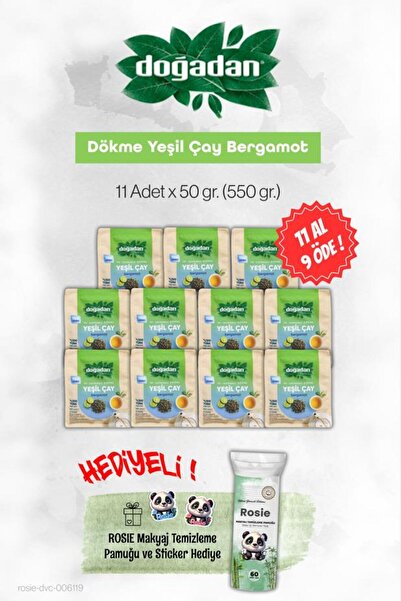 Doğadan Buy 11 Pay for 9 Bulk Green Tea Begamot and Rosie