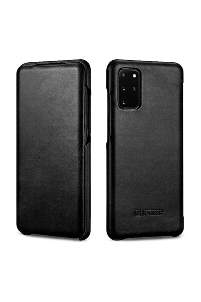 ICARER Husa pentru Samsung Galaxy S20 Plus, Vintage, din piele naturala, tip ...