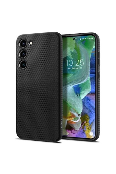 Spigen Phone Case, Spigen, For Samsung Galaxy S23, Black